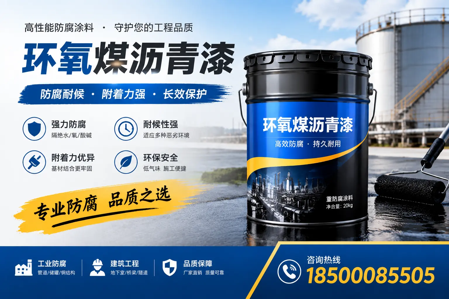 如何选择适合的环氧煤沥青漆？娄底市场选型指南